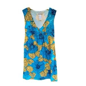 NWOT Laundry By Design Silk & Cotton Sundress. Size 4